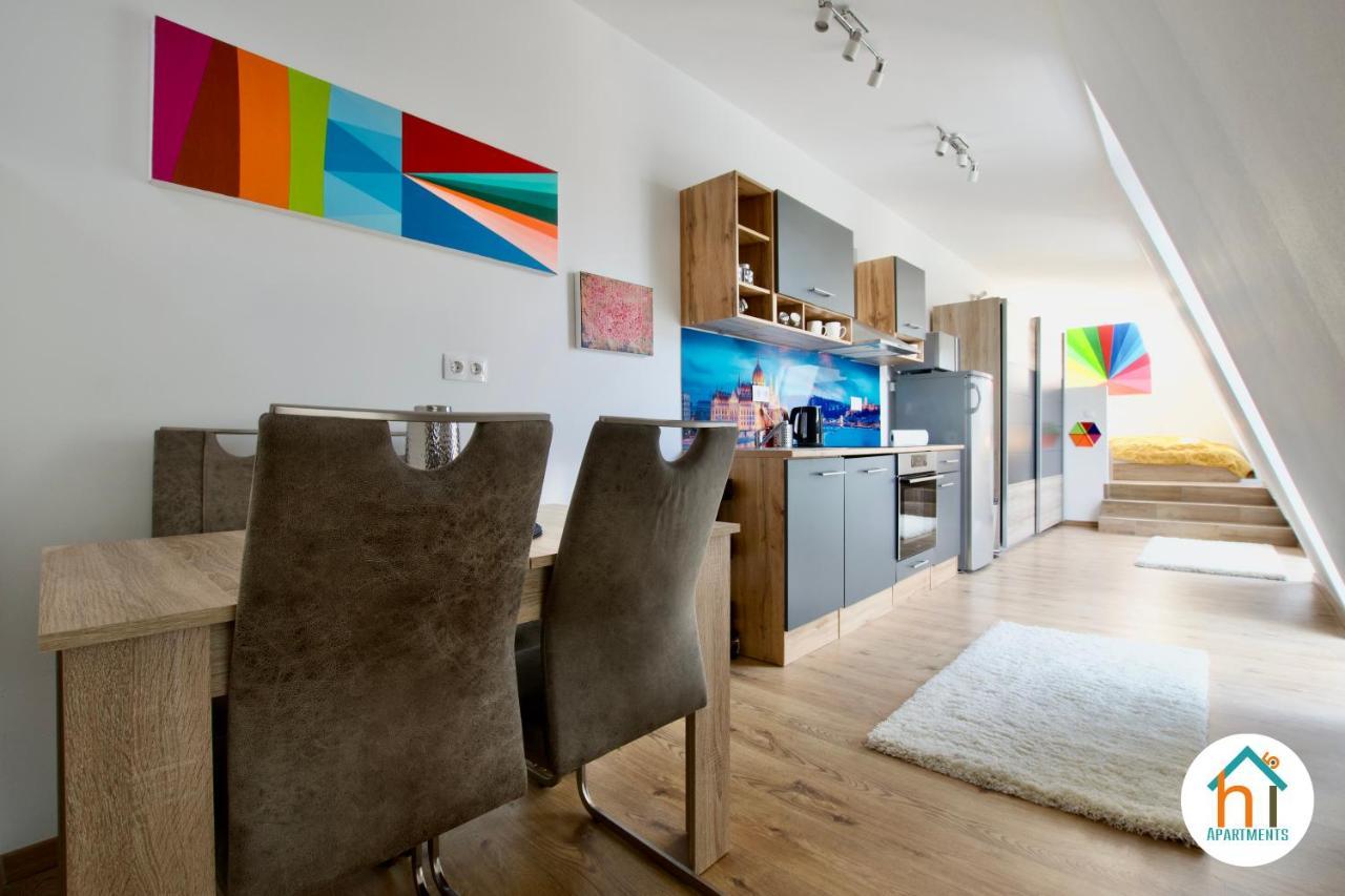 Premium Apartment By Hi5 - Penthouse Studio + Rooftop Будапеща Екстериор снимка